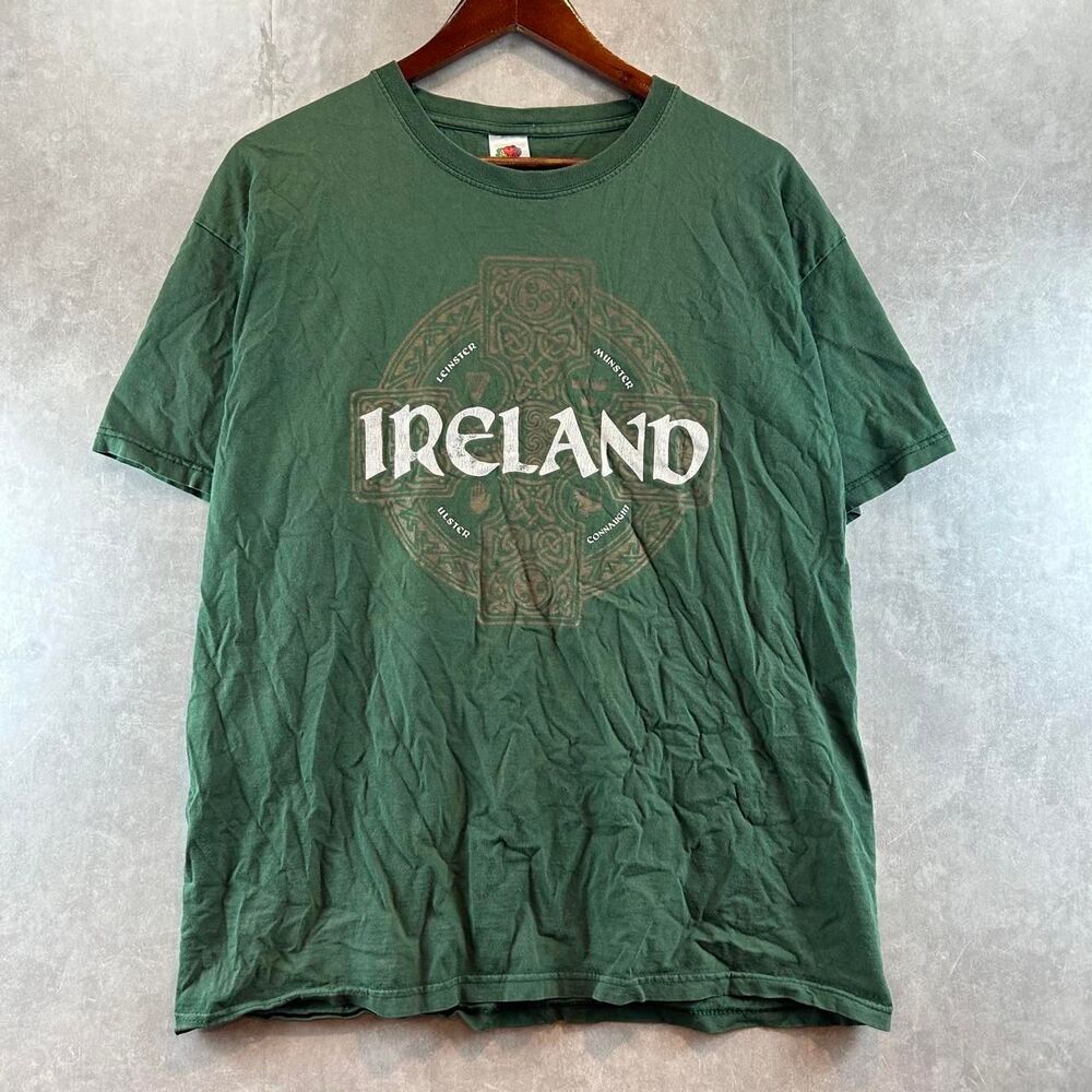 Fruit-of-the-loom Men's Green T-shirt